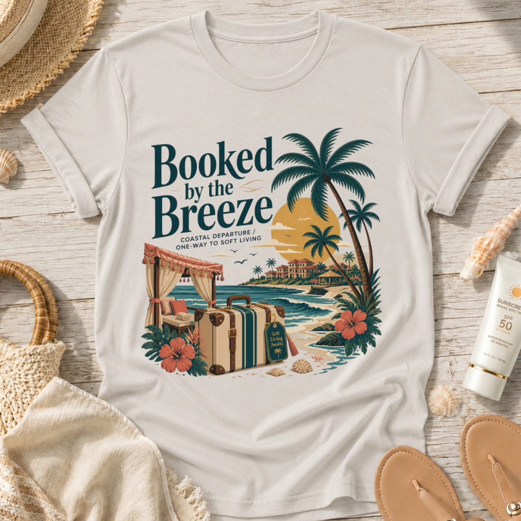 Booked by the Breeze T-Shirt