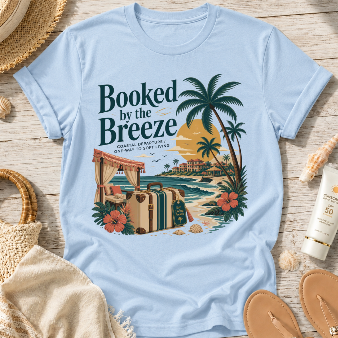 Booked by the Breeze T-Shirt