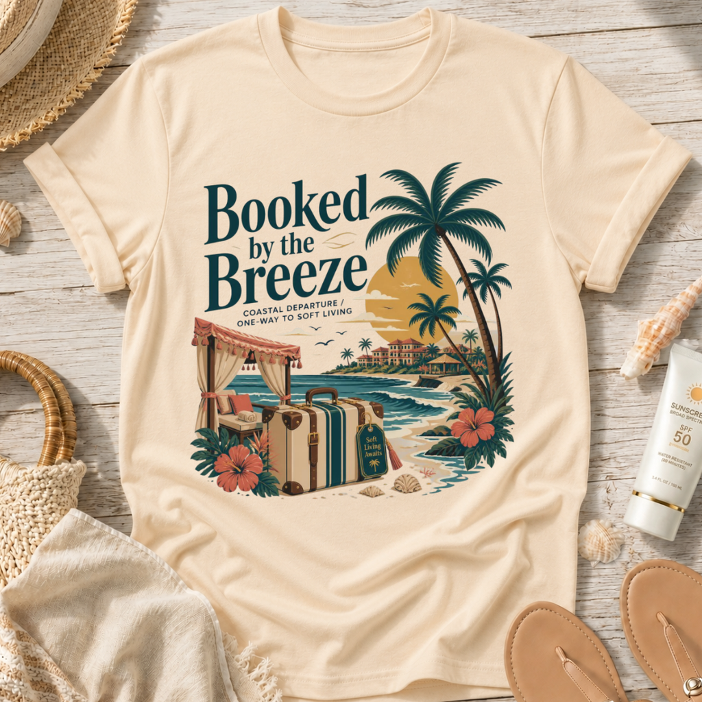 Booked by the Breeze T-Shirt