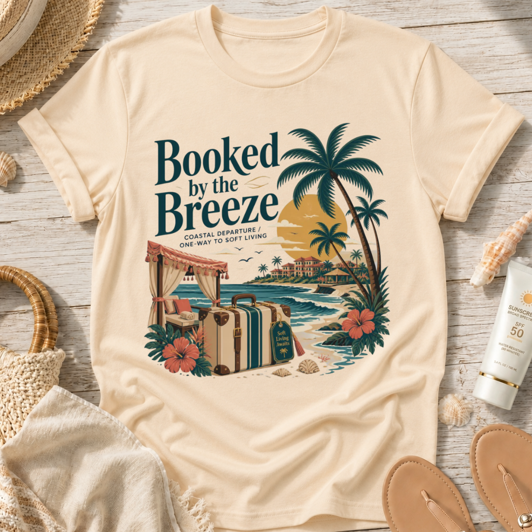 Booked by the Breeze T-Shirt