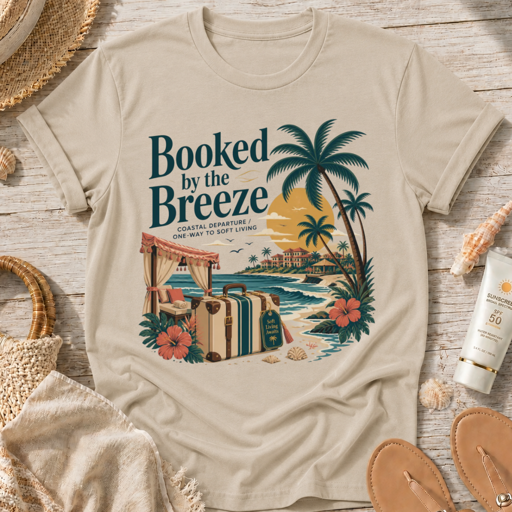 Booked by the Breeze T-Shirt