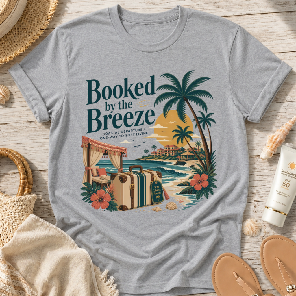 Booked by the Breeze T-Shirt