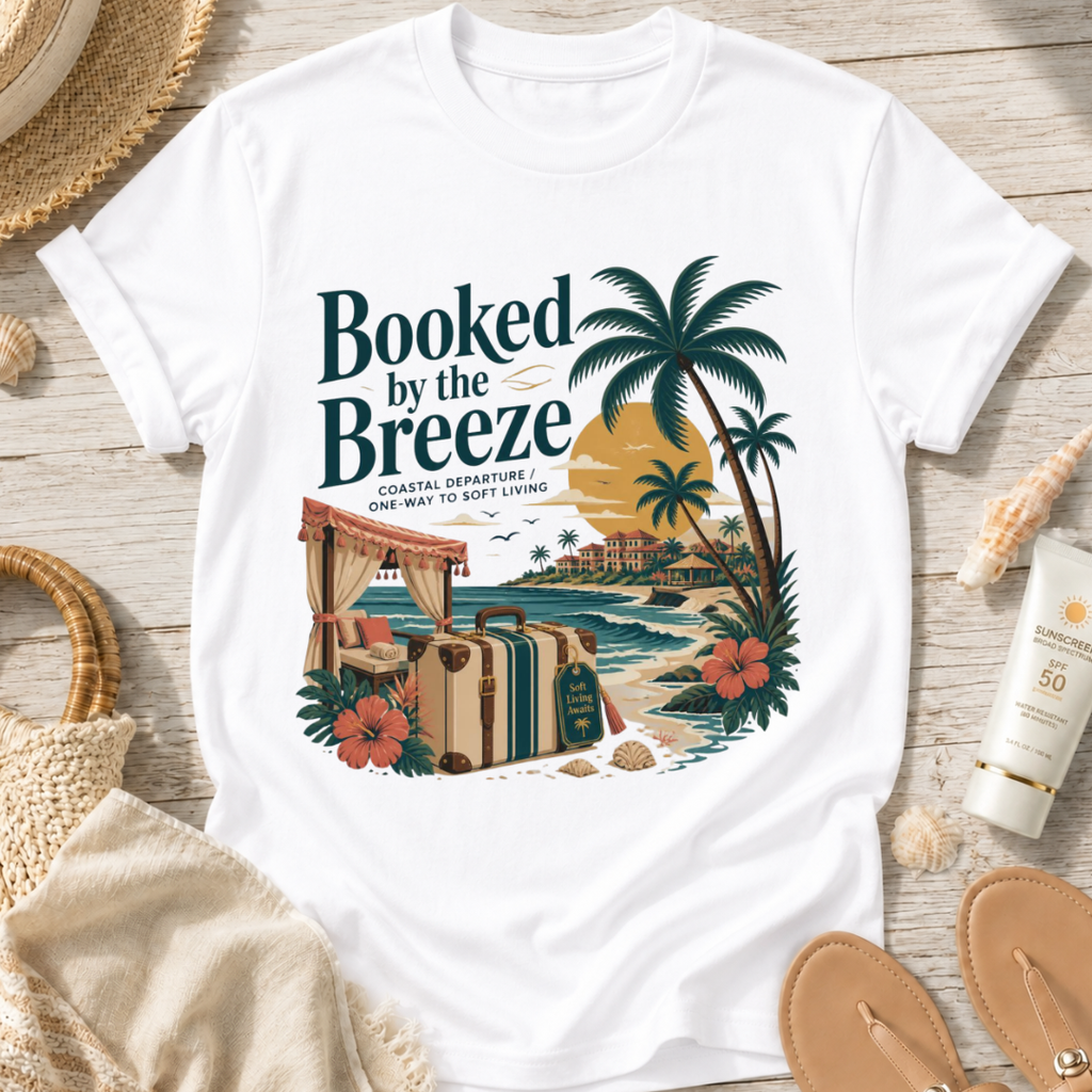 Booked by the Breeze T-Shirt