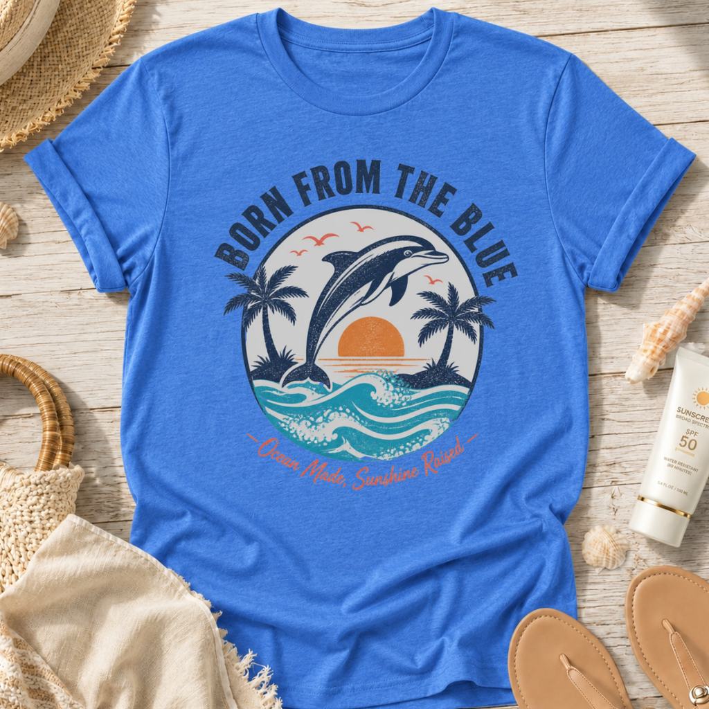 Born From The Blue Dolphin T-Shirt