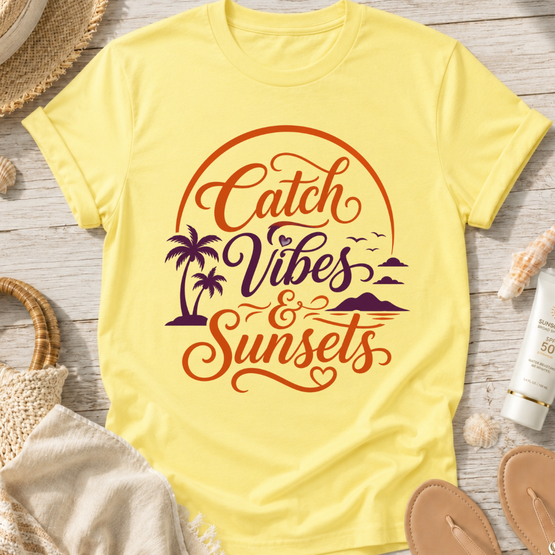 Catch Vibes & Sunsets T-Shirt