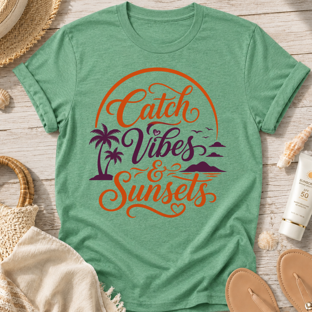 Catch Vibes & Sunsets T-Shirt