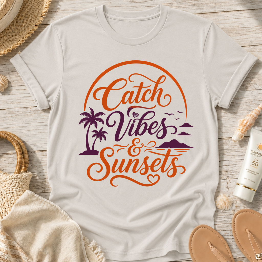Catch Vibes & Sunsets T-Shirt