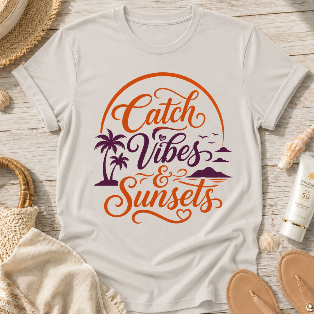 Catch Vibes & Sunsets T-Shirt