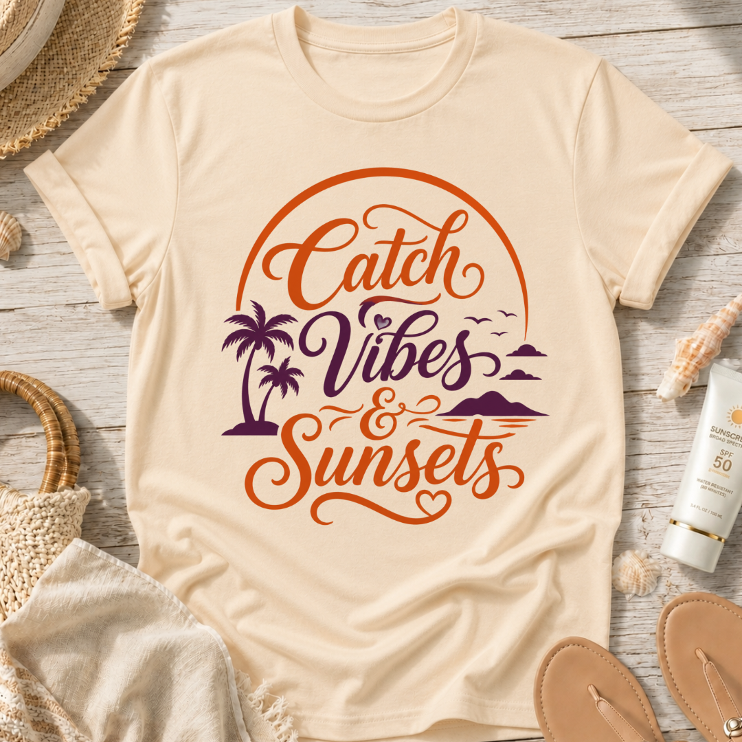 Catch Vibes & Sunsets T-Shirt