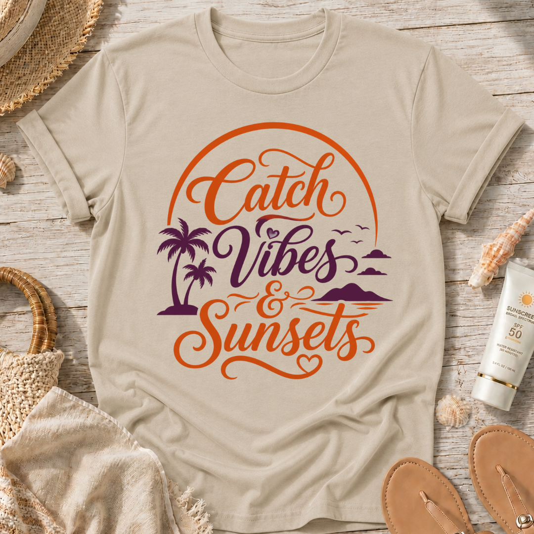 Catch Vibes & Sunsets T-Shirt