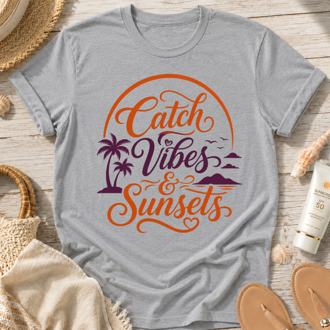 Catch Vibes & Sunsets T-Shirt