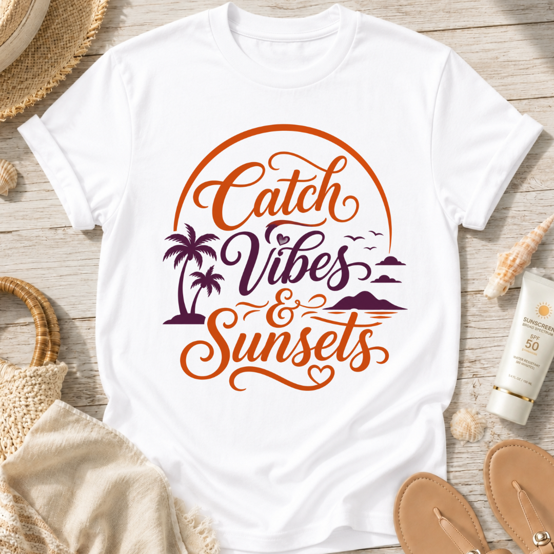 Catch Vibes & Sunsets T-Shirt