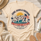 Surf, Sand & Freedom 250 T-Shirt