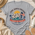 Surf, Sand & Freedom 250 T-Shirt