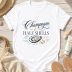 Champagne & Half Shells T-Shirt