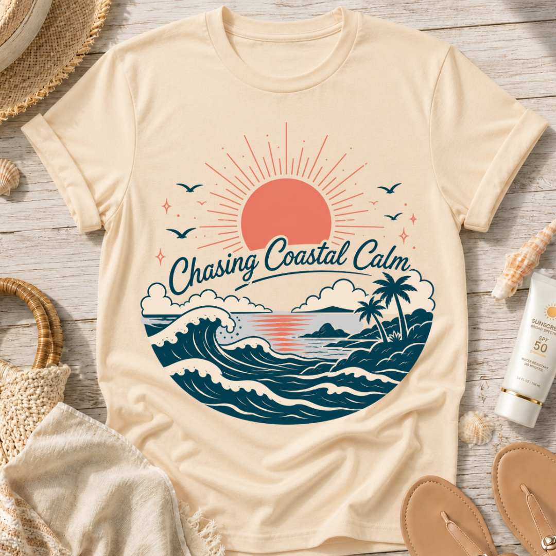 Chasing Coastal Calm T-Shirt