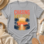 Chasing Daylight Sunset Beach T-Shirt