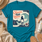 Queens Ride Waves Surf T-Shirt