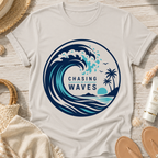 Chasing Waves Graphic T-Shirt