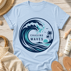 Chasing Waves Graphic T-Shirt