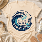 Chasing Waves Graphic T-Shirt