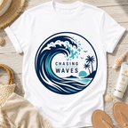 Chasing Waves Graphic T-Shirt