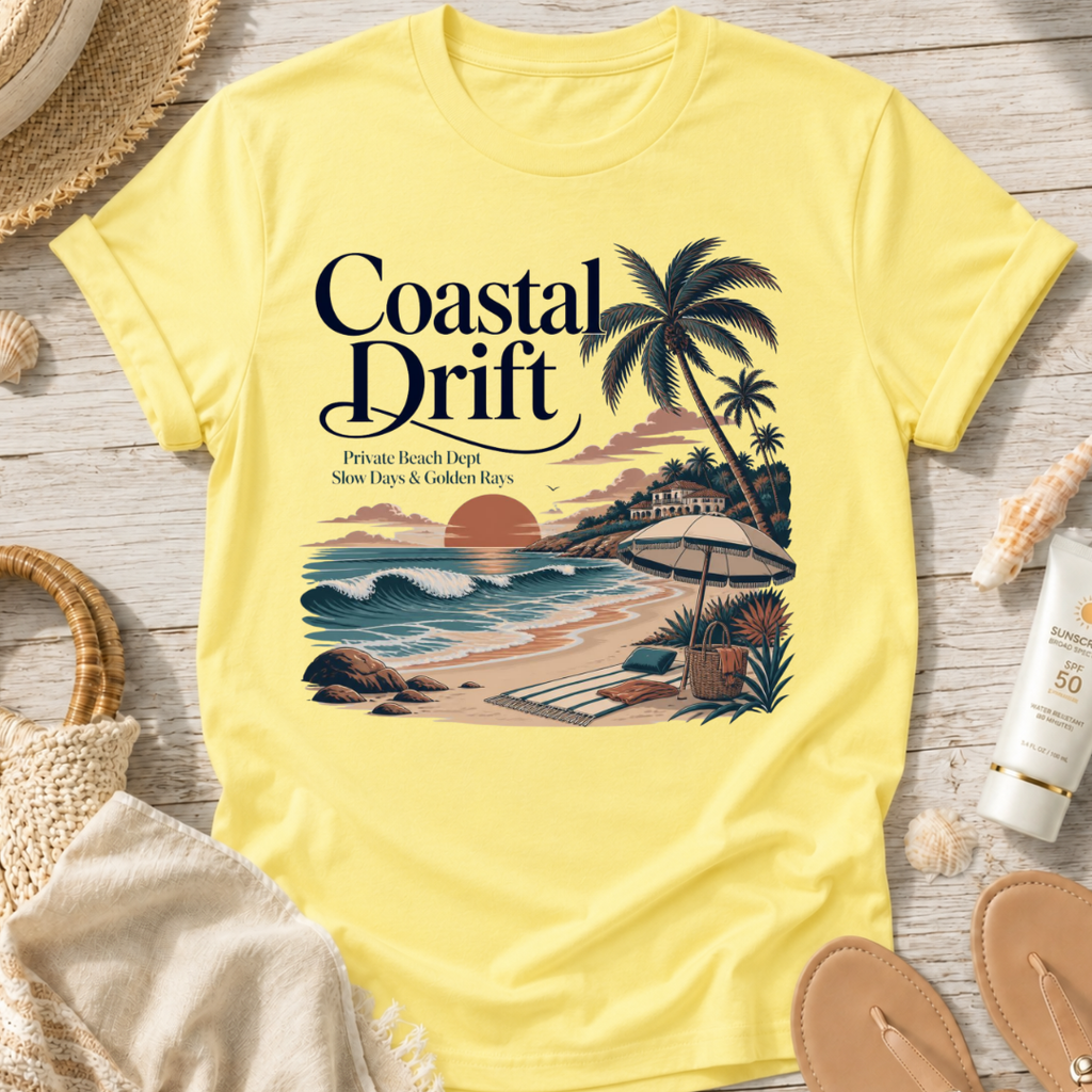 Coastal Drift Beach T-Shirt