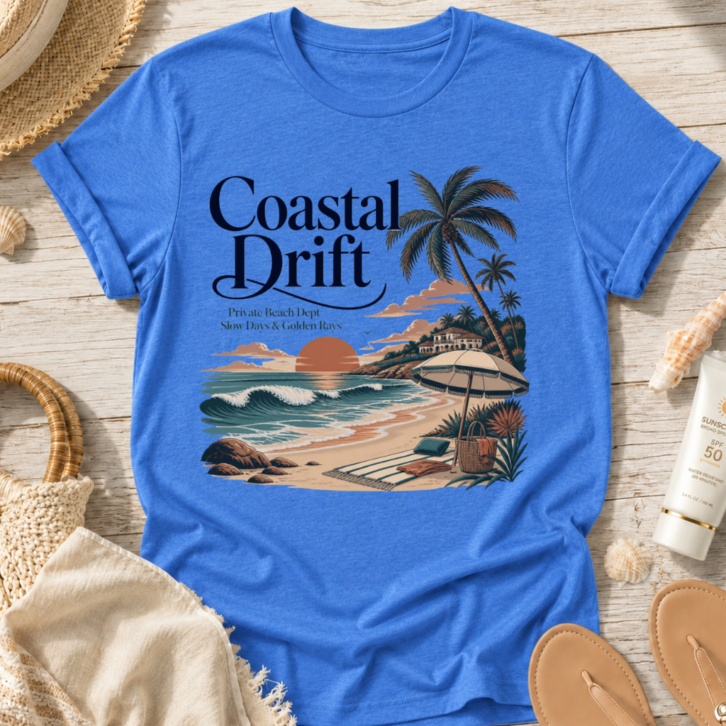 Coastal Drift Beach T-Shirt