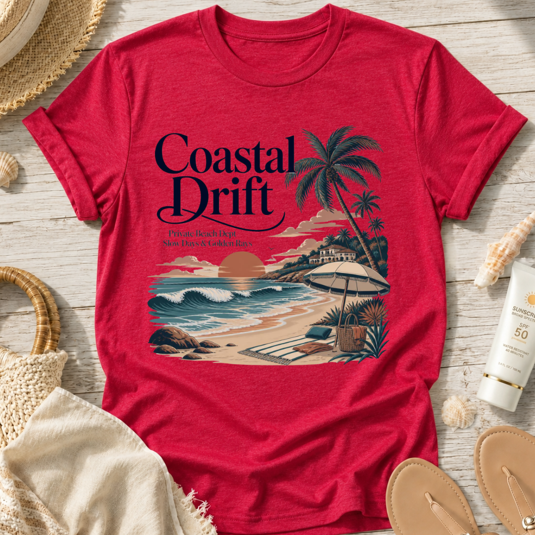 Coastal Drift Beach T-Shirt