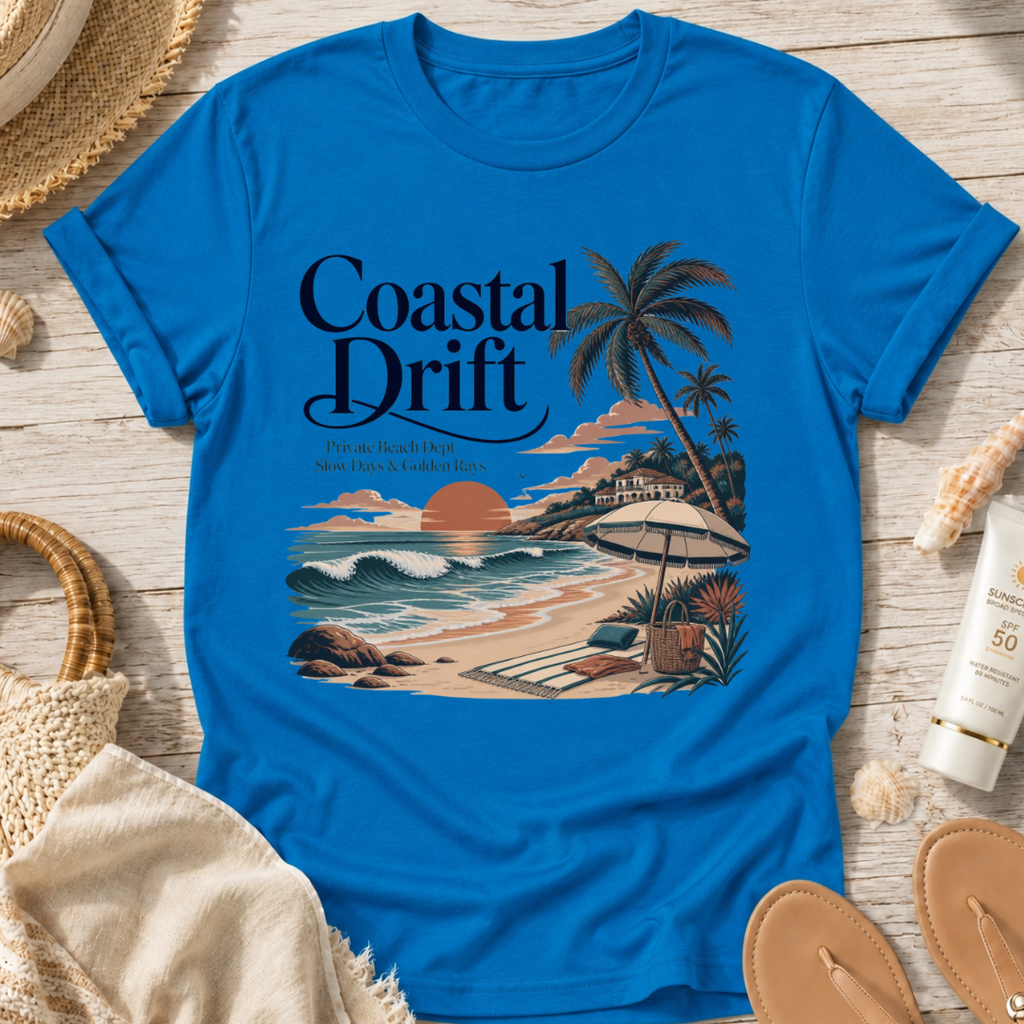 Coastal Drift Beach T-Shirt