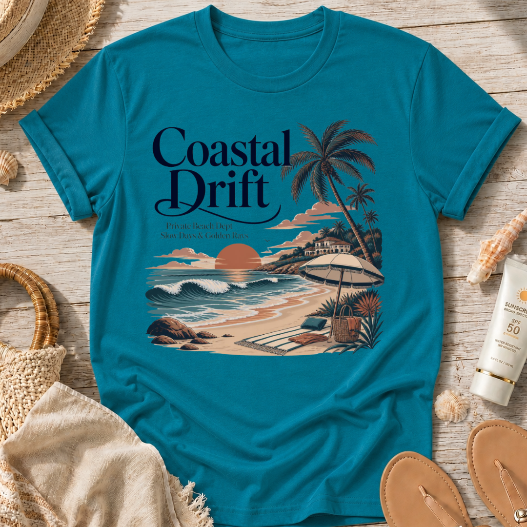 Coastal Drift Beach T-Shirt