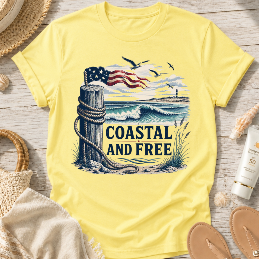 Coastal and Free T-Shirt