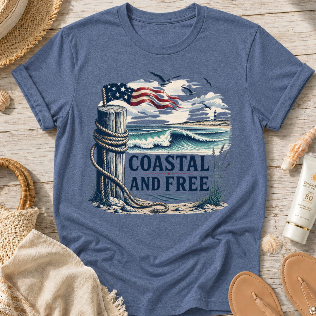 Coastal and Free T-Shirt