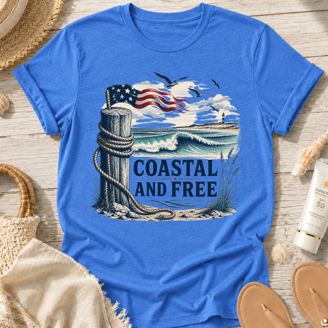 Coastal and Free T-Shirt