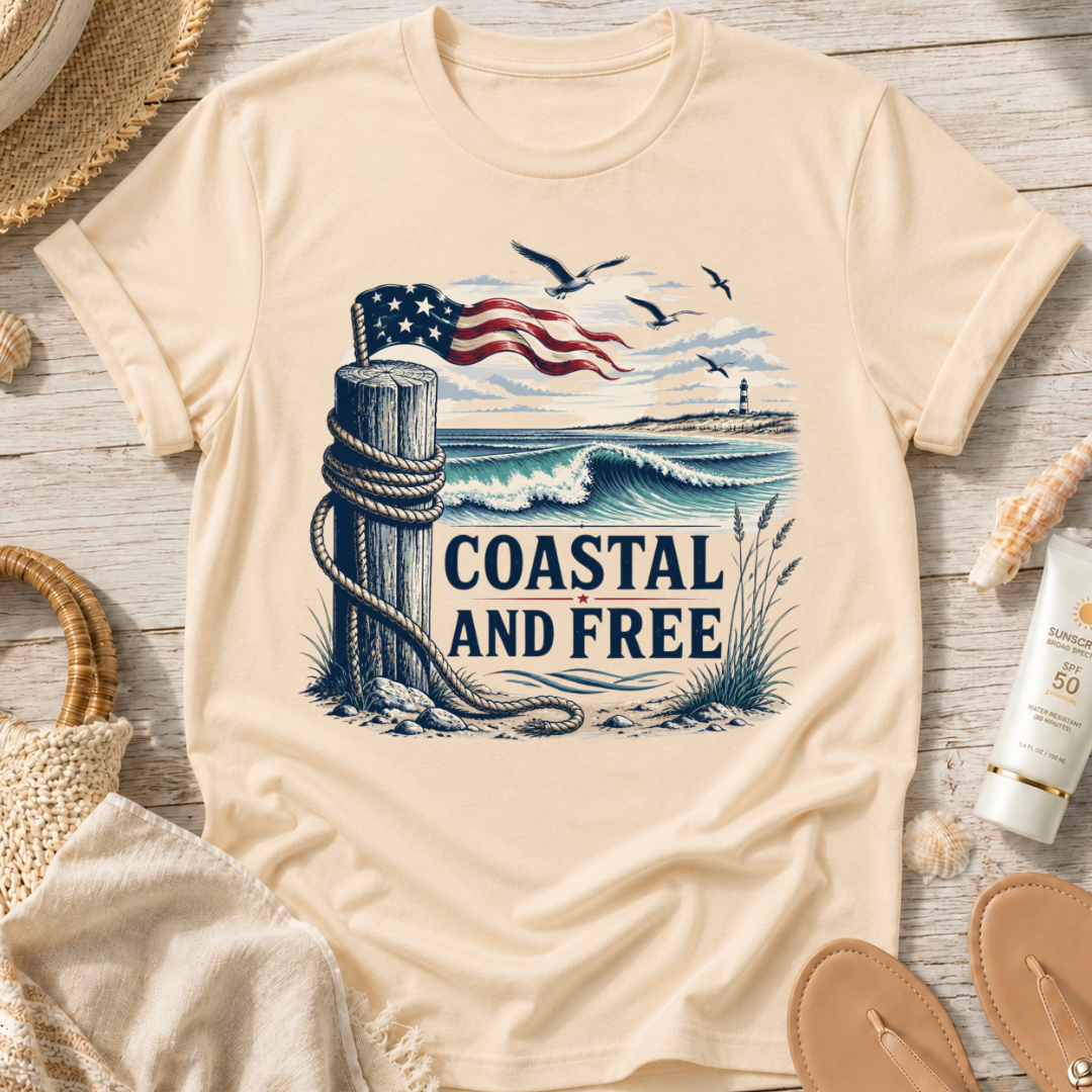 Coastal and Free T-Shirt