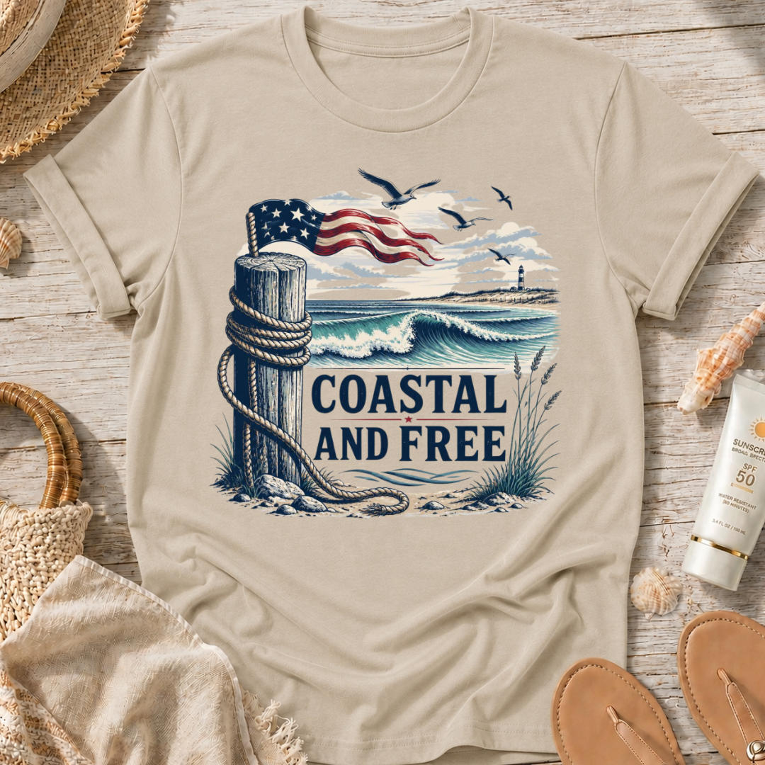 Coastal and Free T-Shirt