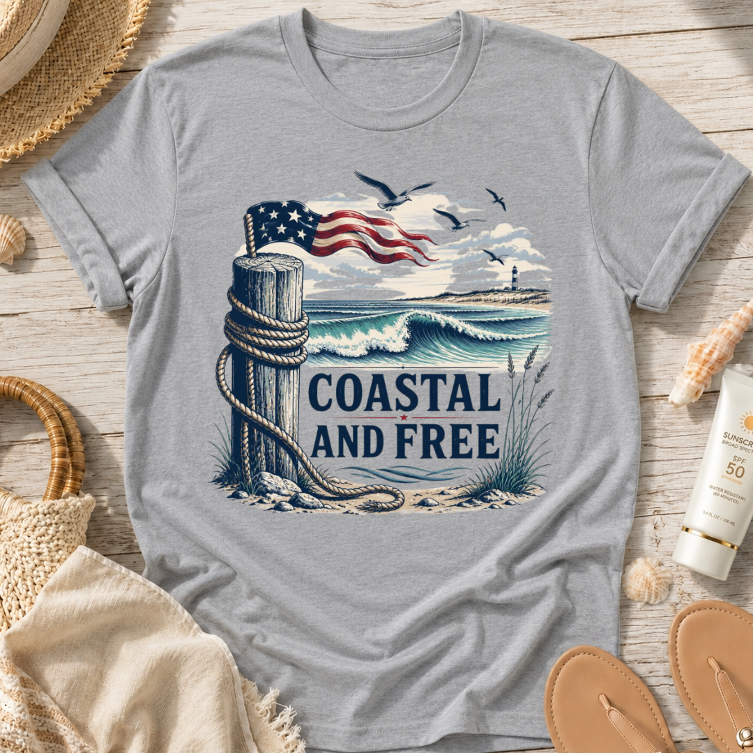Coastal and Free T-Shirt