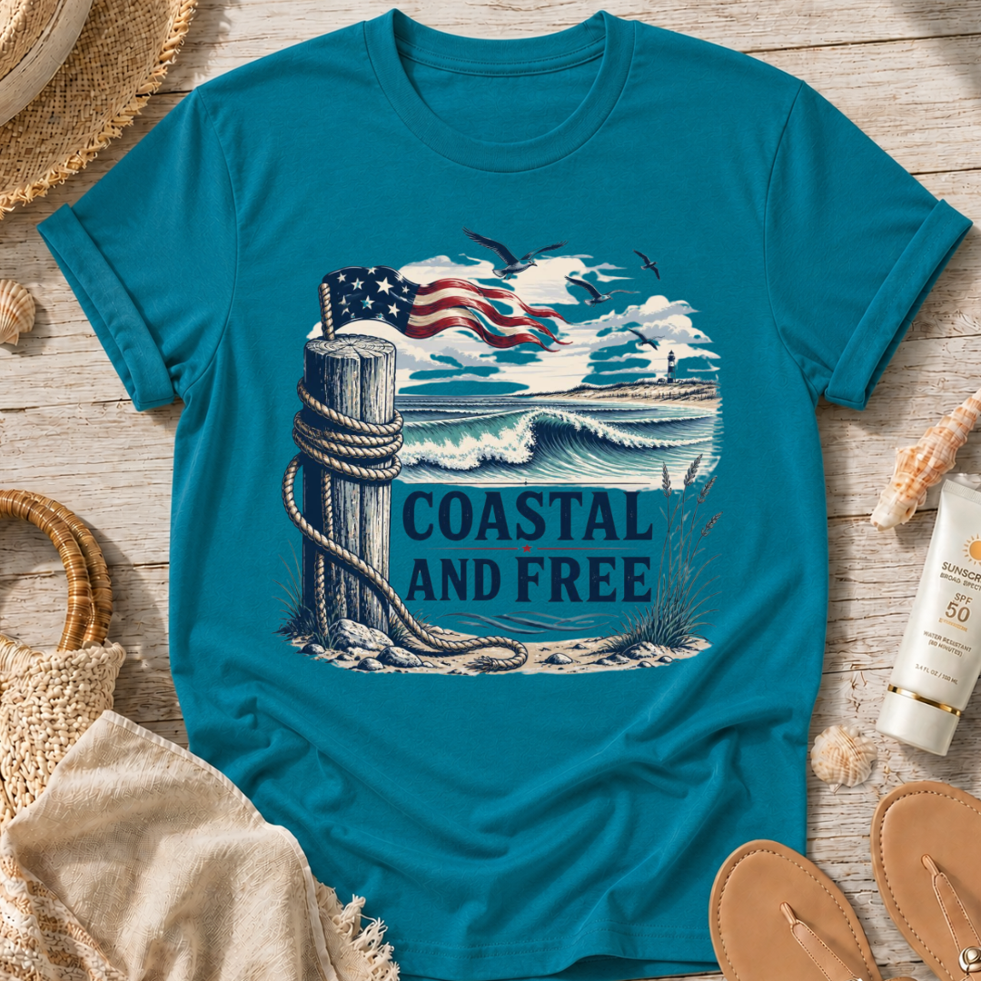 Coastal and Free T-Shirt