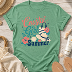 Coastal Girl Summer T‑Shirt
