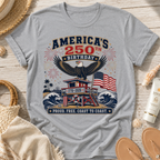 America's 250th Birthday Coast To Coast T-Shirt