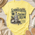 The Summer Queens Coconut Rum Bottle T-Shirt