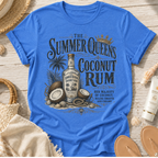 The Summer Queens Coconut Rum Bottle T-Shirt