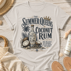The Summer Queens Coconut Rum Bottle T-Shirt