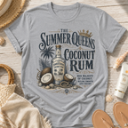 The Summer Queens Coconut Rum Bottle T-Shirt