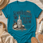 The Summer Queens Coconut Rum Bottle T-Shirt
