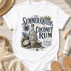 The Summer Queens Coconut Rum Bottle T-Shirt
