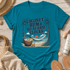 Coconut Rum & No Alarm Clocks T-Shirt