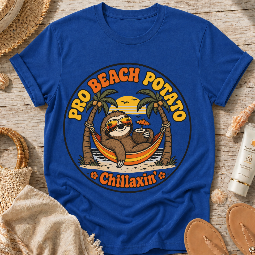 Pro Beach Potato Chillaxin' T-Shirt