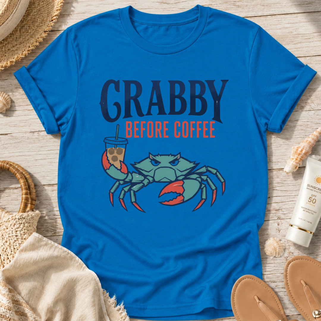 Crabby Before Coffee T-Shirt