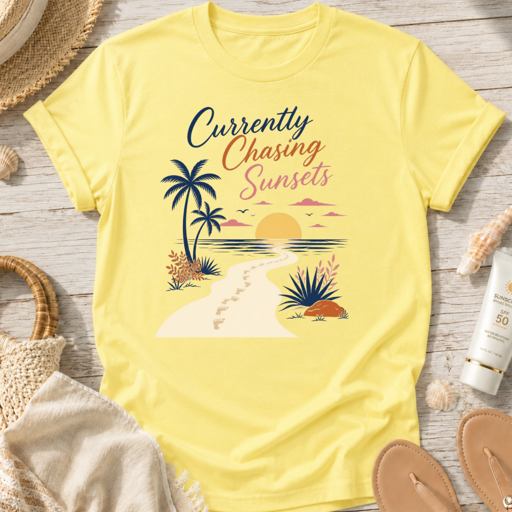 Currently Chasing Sunsets T-Shirt